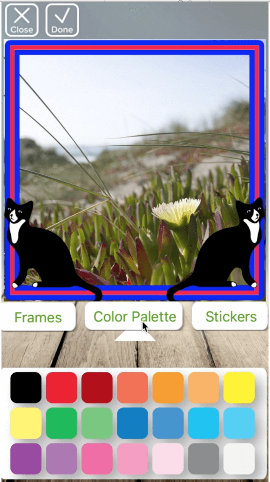 iPhone Camera Stickers App - featured image