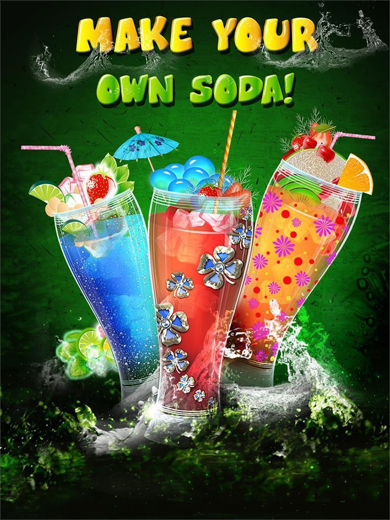 Make A Soda – Drinks Maker – Universal iOS Game - featured image