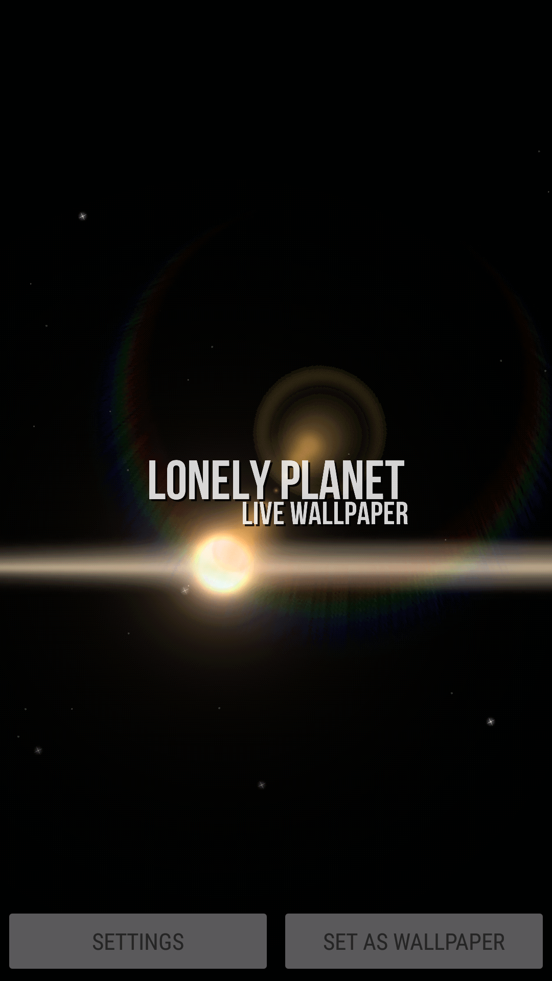Lonely Planet live wallpaper