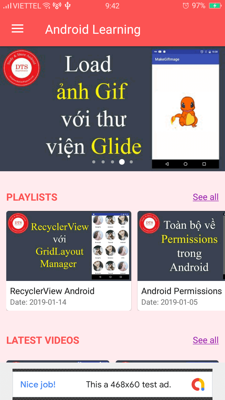 YouTube Channel Android App Template - featured image