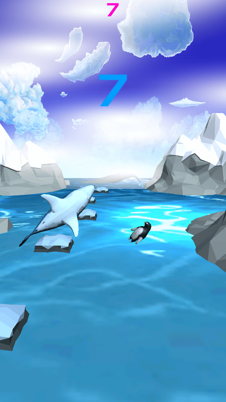 Shark VS Penguin Game - featured image