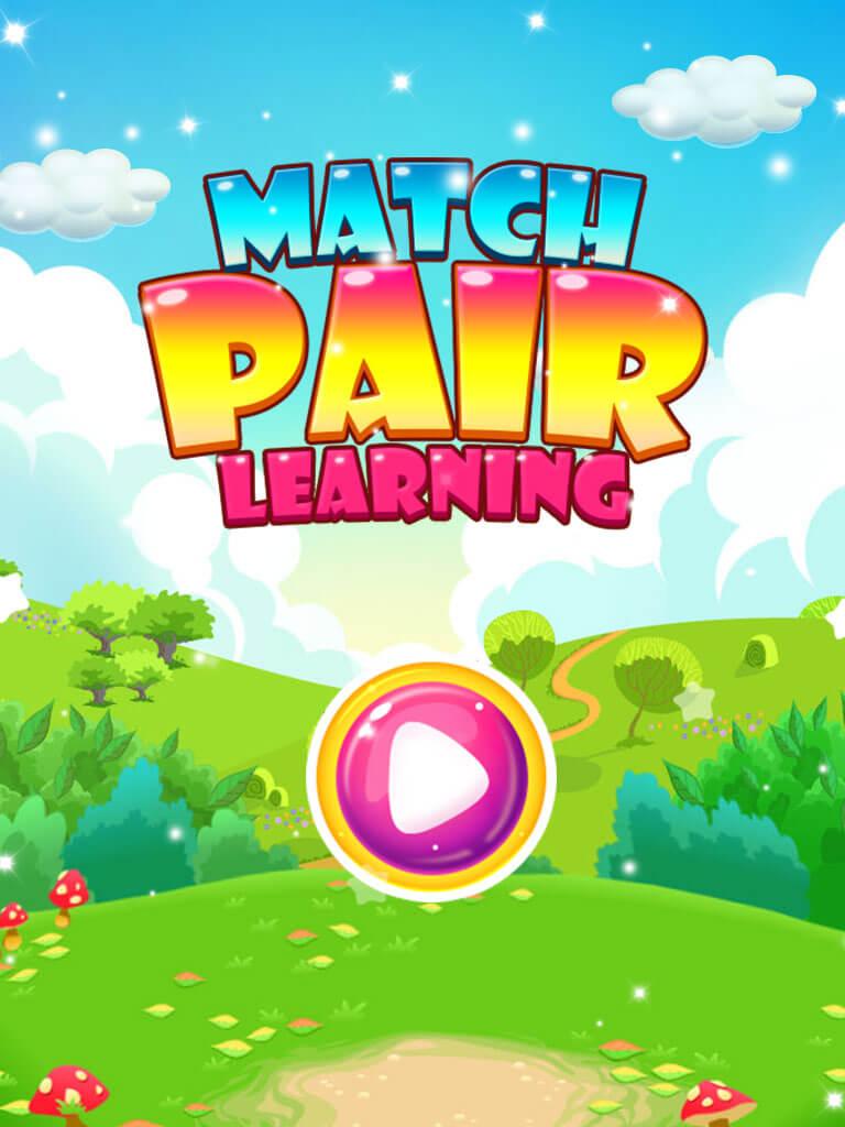 Match Pair With Learning Puzzle Game For Kids IOS