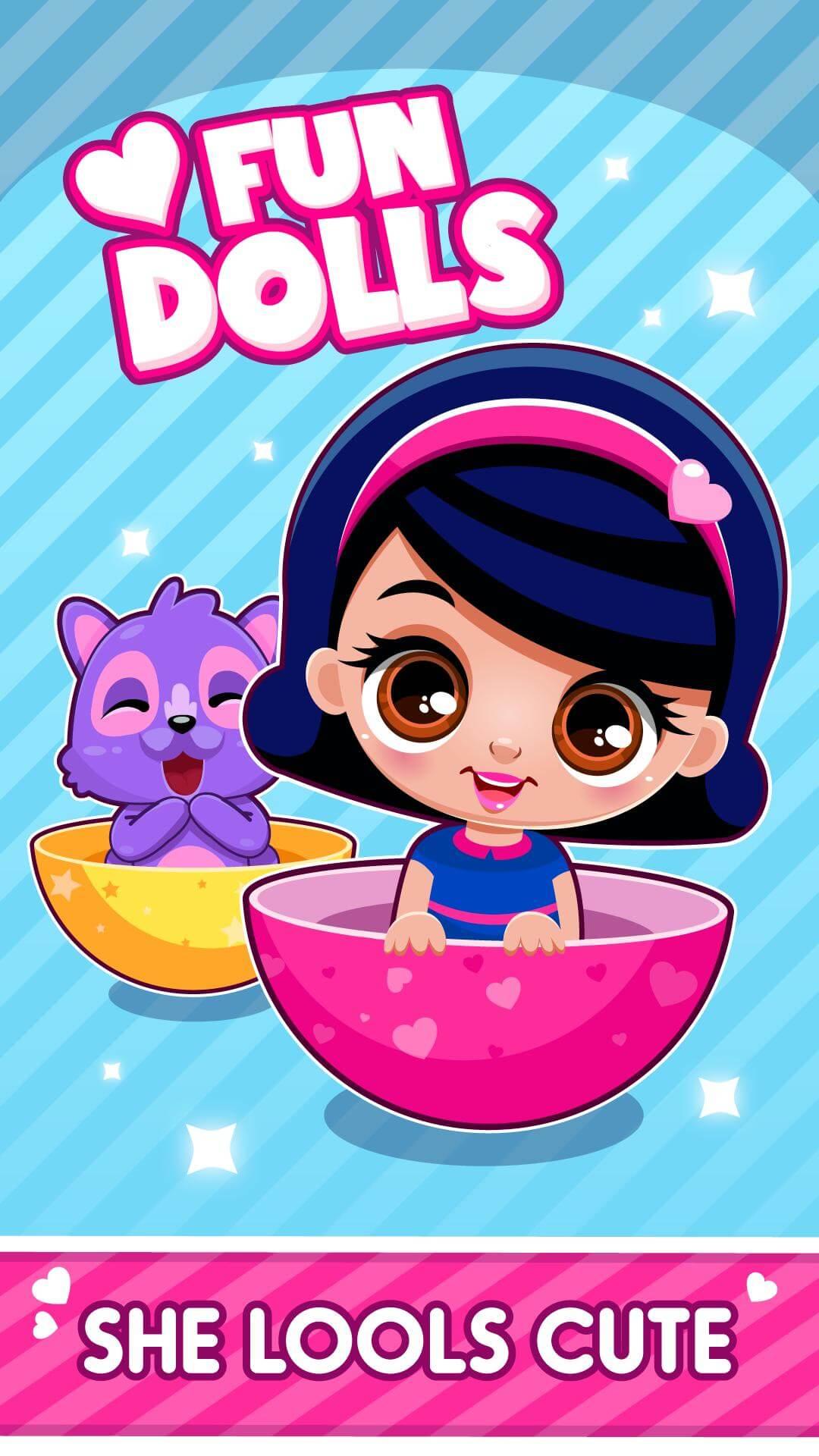 Cute dolls: open eggs for kids - featured image