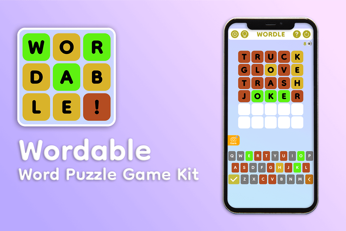 Wordable Word Puzzle Game Kit - featured image