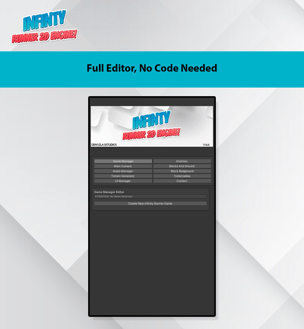 Infinite Runner Engine 2D - featured image