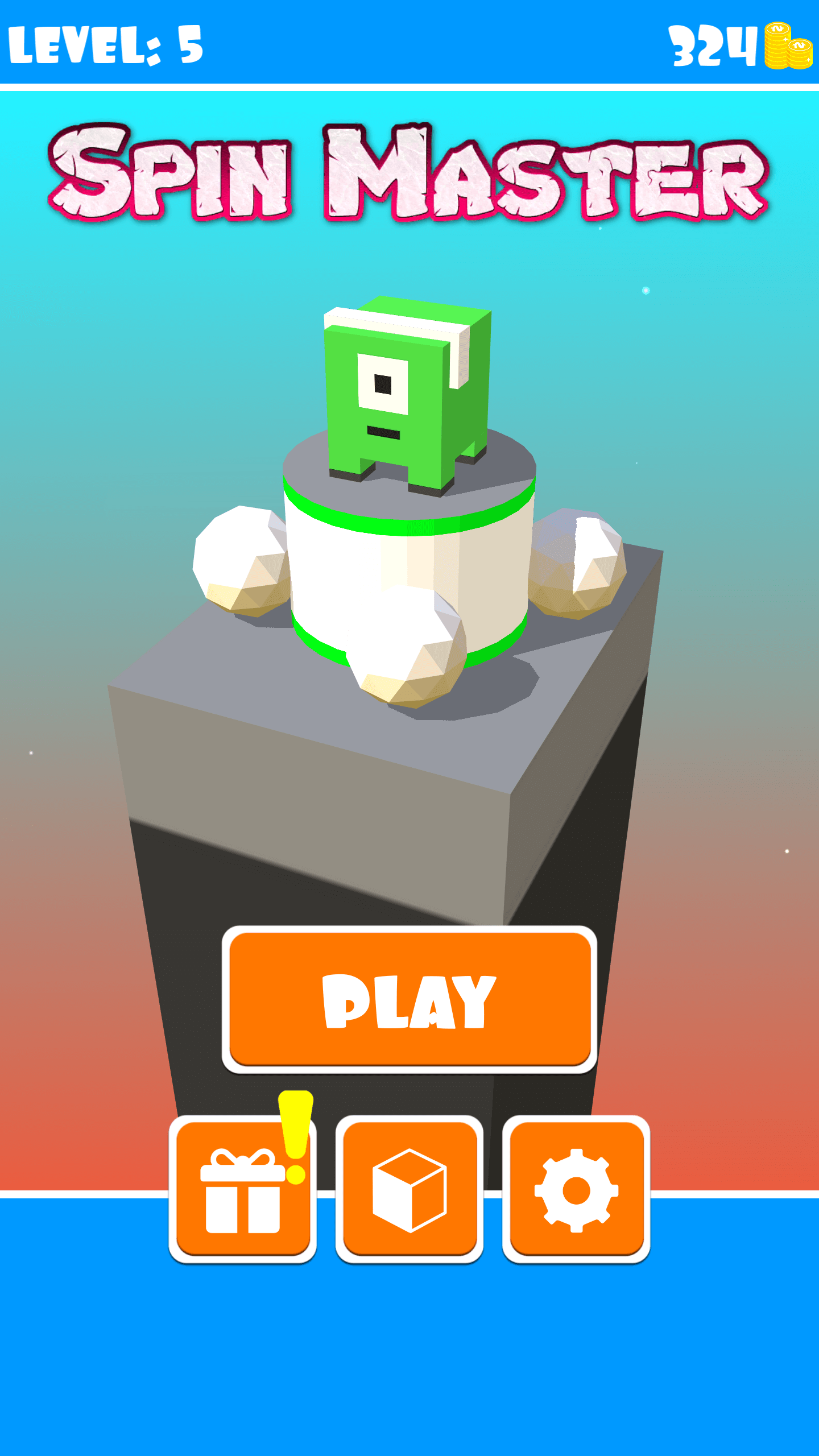 Unity Game Template – Spin Master - featured image