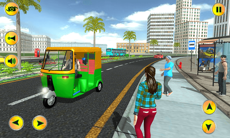 City Rickshaw Drive – Offroad Tuk Tuk Auto