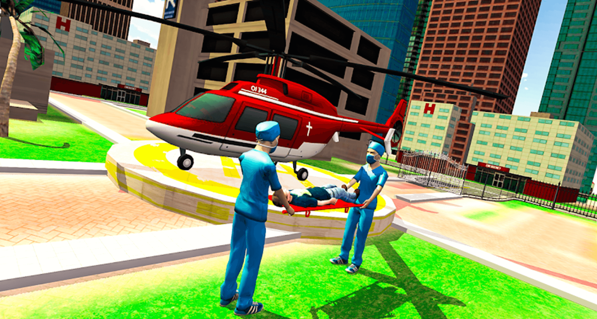 911 Helicopter Fire Rescue Simulator - featured image