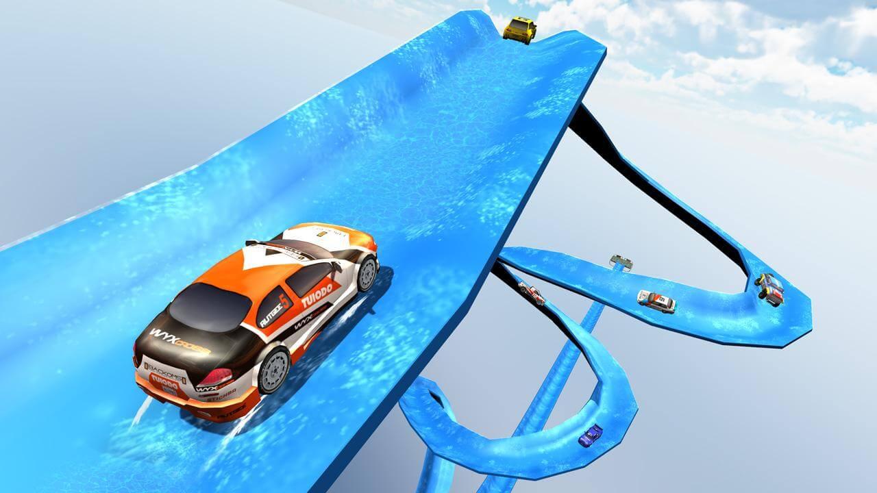 Iron Man Water Slide Car Racing Stunt - featured image