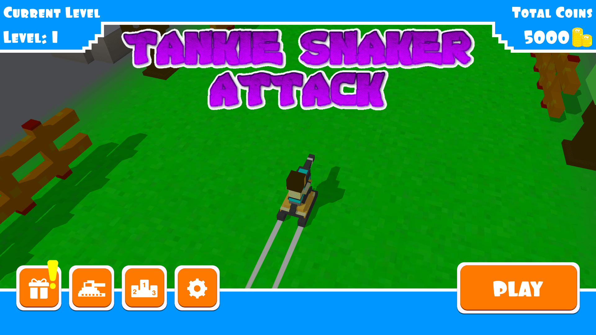 Unity Game Template – Tankie Snaker Attack (Unity 6) - featured image