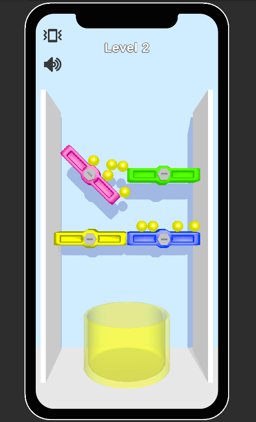 Falling Balls 3d