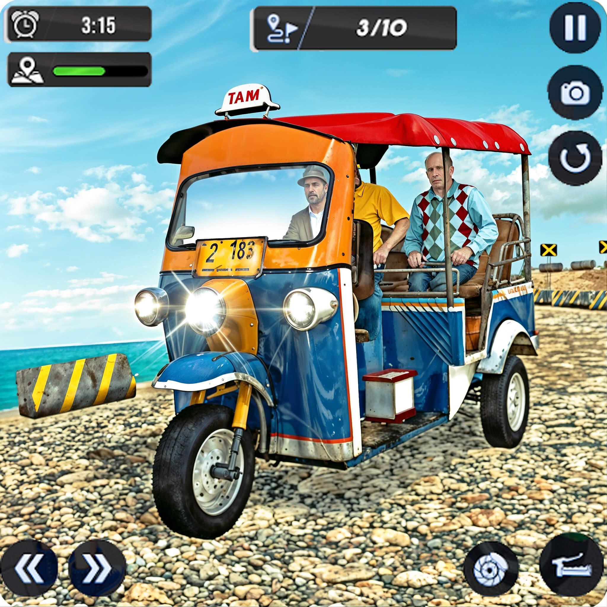 Tuk Tuk Rickshaw: Auto Driving simulator - featured image