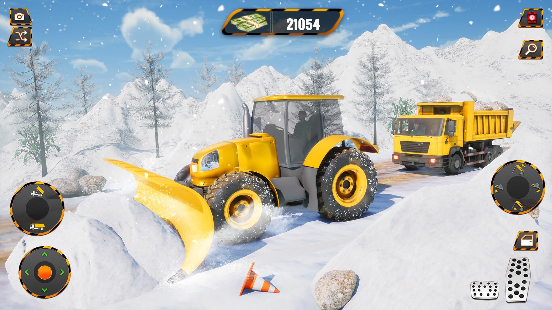 Snow Excavator: Crane Machine untiy - featured image