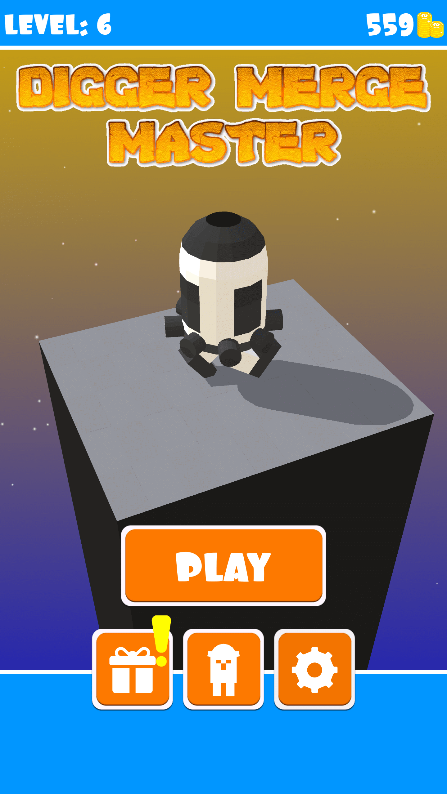 Unity Game Template – Digger Merge Master - featured image