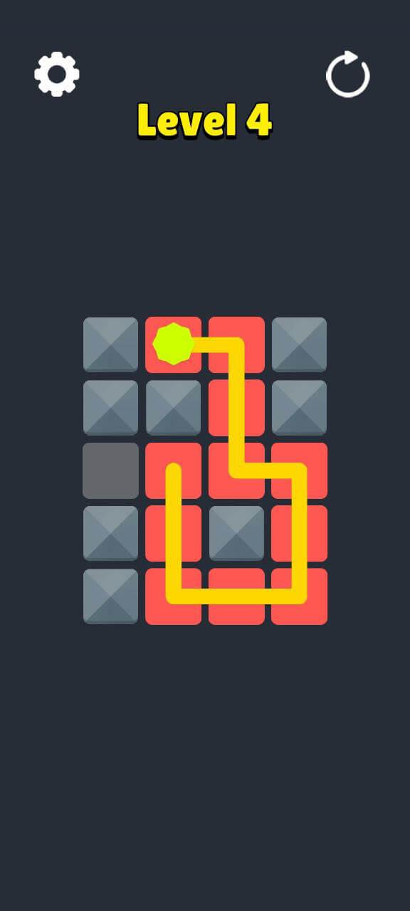 Block Fill – One Line Puzzle - featured image